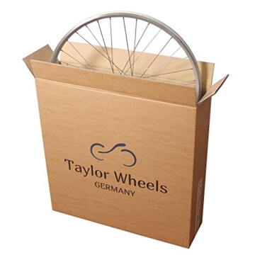 Taylor Wheels 28 Zoll Vorderrad Shimano Nabendynamo DH-3N31 - silber - 