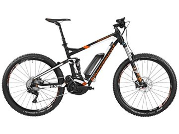 Bergamont E-Line Trailster C 8.0 500 27.5 Pedelec Elektro MTB Fahrrad schwarz/weiß/orange 2016: Größe: L (176-183cm) - 
